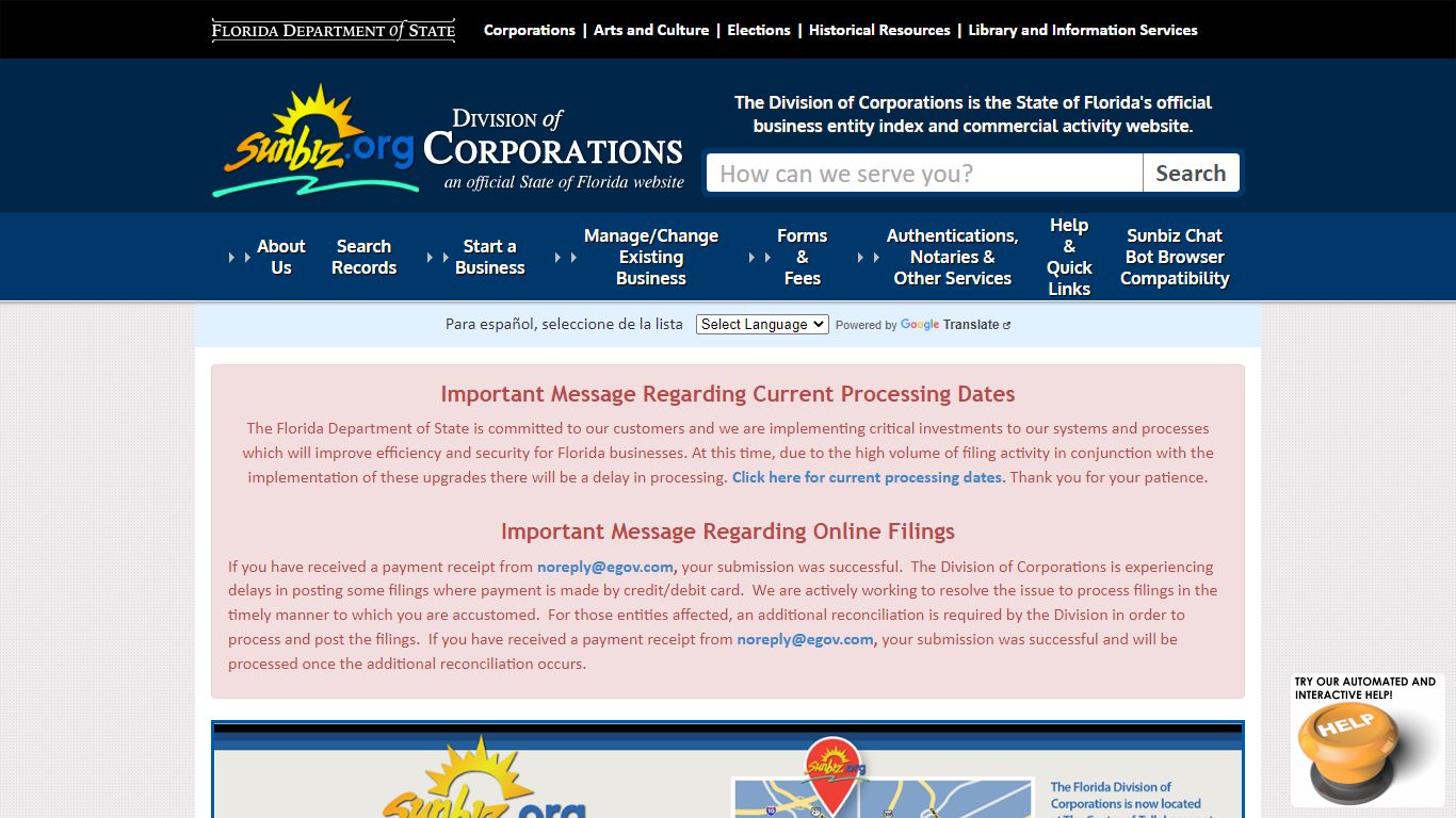 Division of Corporations - Florida Department of State